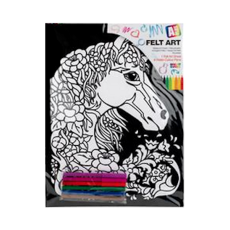 Felt Art Colouring Set, assorted designs